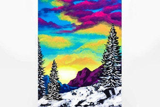 Paint Nite: Mountain Sunrise